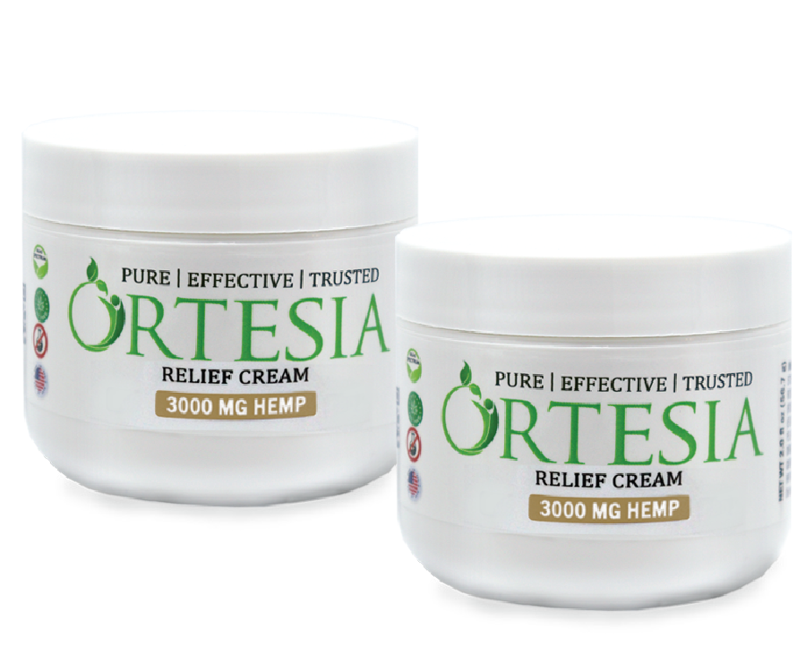 Ortesia Relief Cream 2-Pack 3000MG